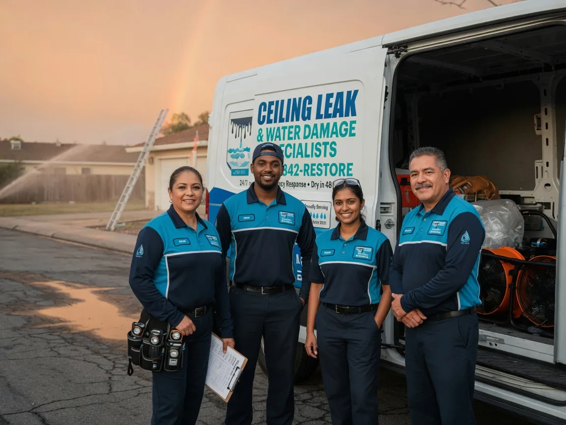 Ceiling Leak Cleanup company in Eva, TN