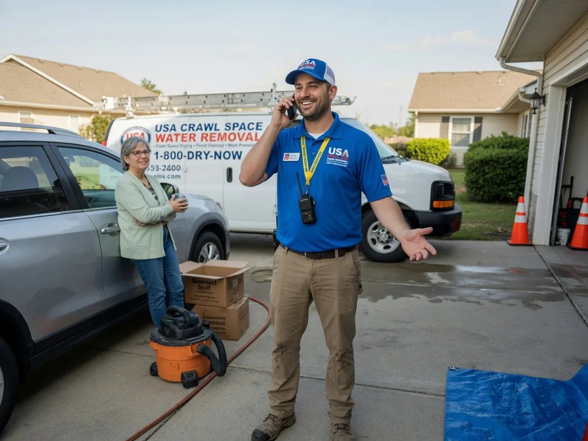 Crawl Space Water Removal Eva, TN FAQs